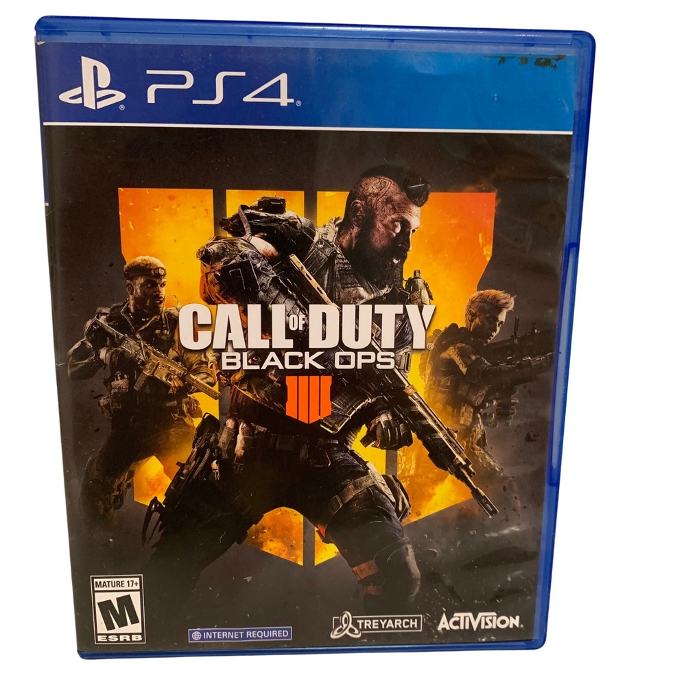 Call of Duty Black Ops 4 PlayStation 4 PS4 Complete CIB Mint Disc 2018 Release